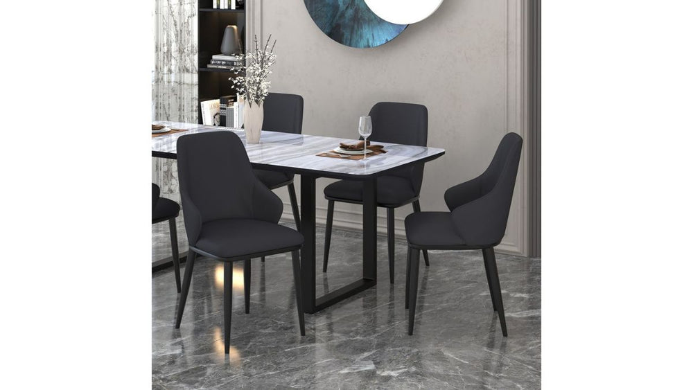 WORLDWIDE HOME FURNISHINGS KASH DINING CHAIR (SET OF 2)