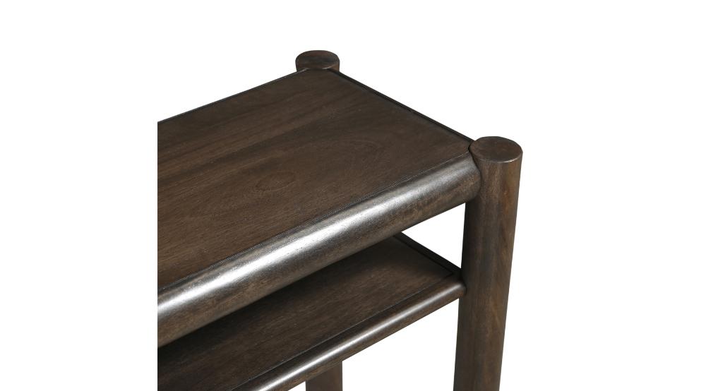 Advik Console Table, 63" in Mocha