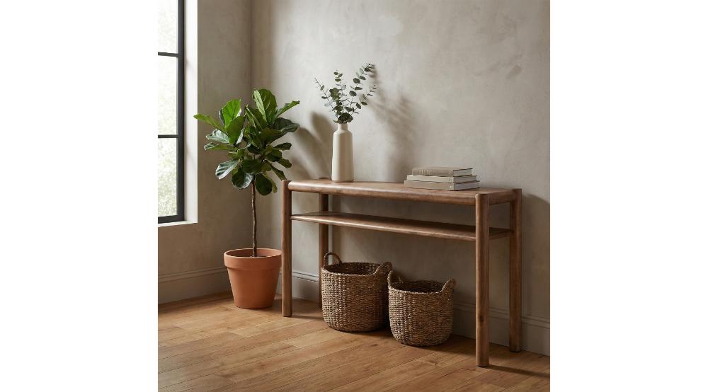 Advik Console Table, 63" in Mocha
