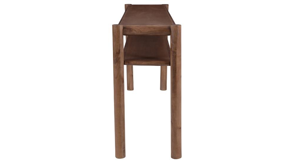 Advik Console Table, 63" in Mocha
