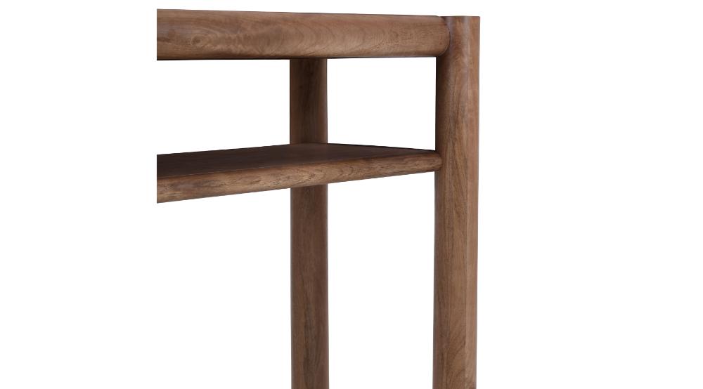 Advik Console Table, 63" in Mocha