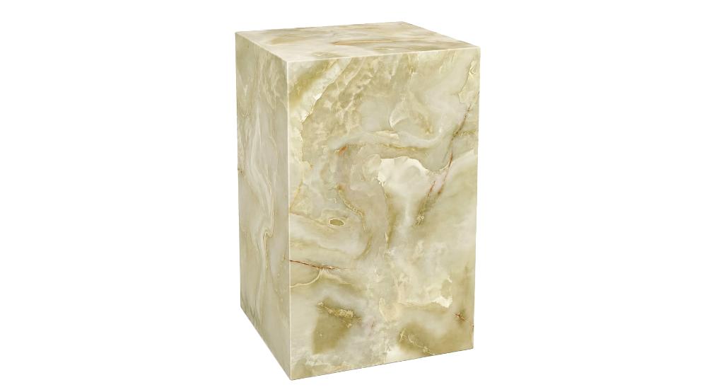 Artemis Tall Accent Table in Jade Onyx