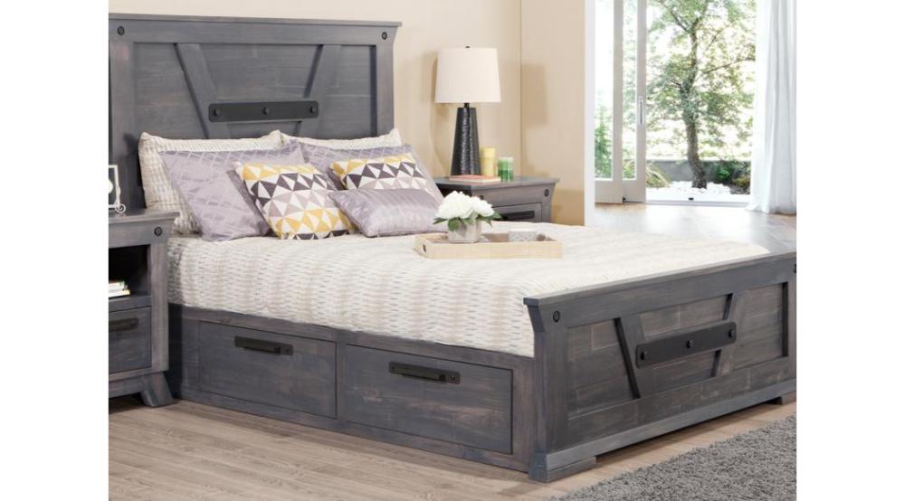 Algoma Queen 4 Drawer Storage Platform Bed