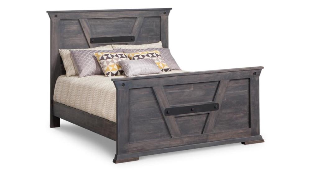 Algoma Queen Bed with High Footboard