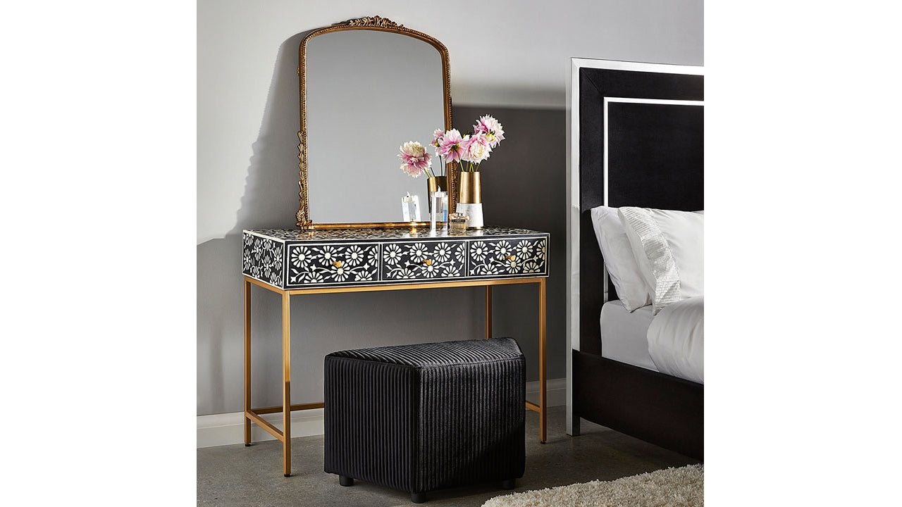 Augustine Bone Inlay Console Table