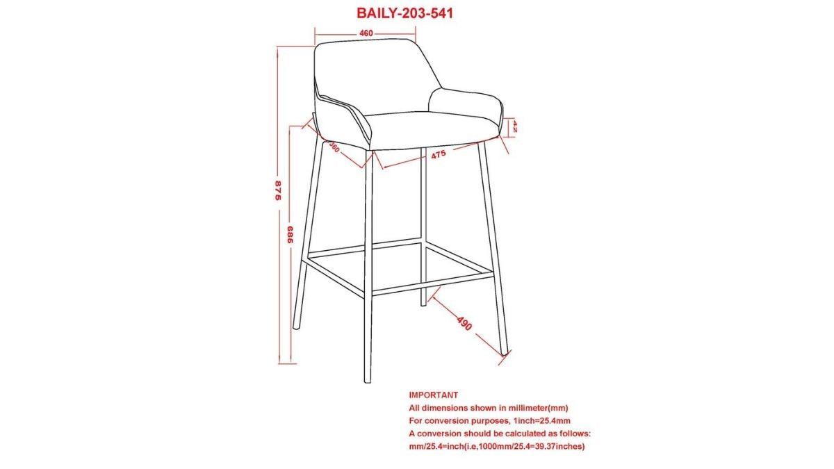 BAILY COUNTER STOOL