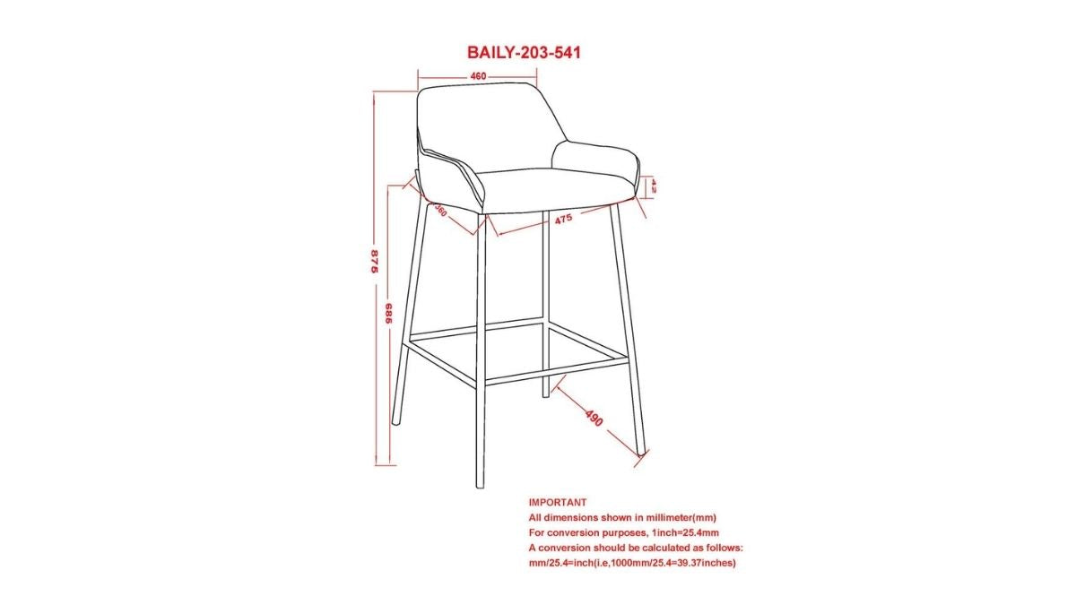 BAILY COUNTER STOOL