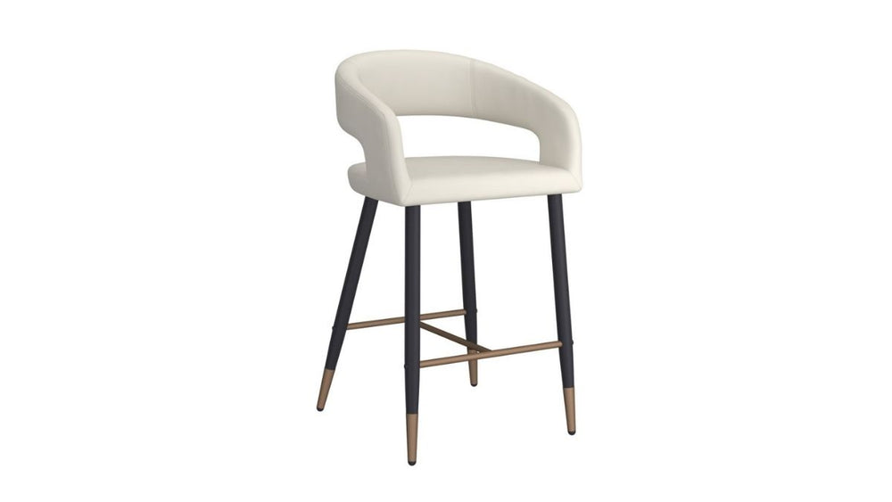 WORLDWIDE HOME FURNISHINGS CRIMSON COUNTER STOOL (SET OF 2)