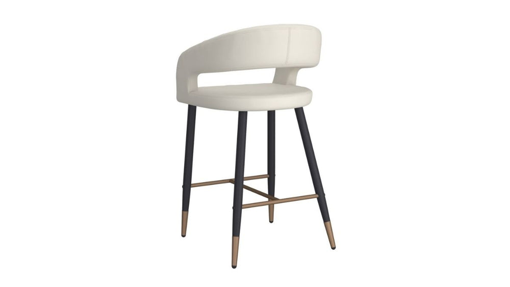 WORLDWIDE HOME FURNISHINGS CRIMSON COUNTER STOOL (SET OF 2)