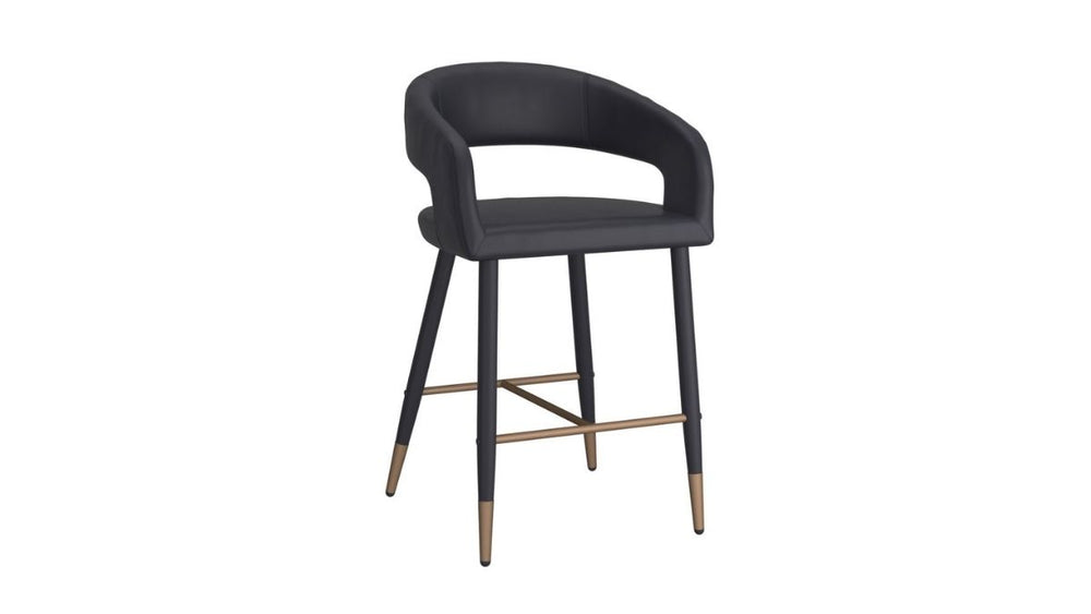 WORLDWIDE HOME FURNISHINGS CRIMSON COUNTER STOOL (SET OF 2)