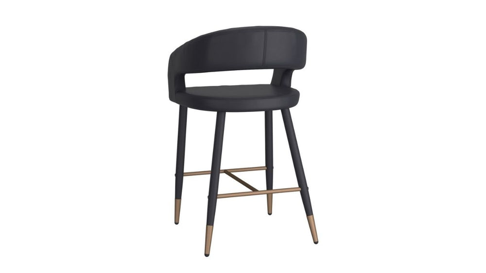WORLDWIDE HOME FURNISHINGS CRIMSON COUNTER STOOL (SET OF 2)