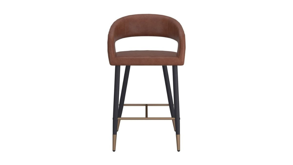 WORLDWIDE HOME FURNISHINGS CRIMSON COUNTER STOOL (SET OF 2)