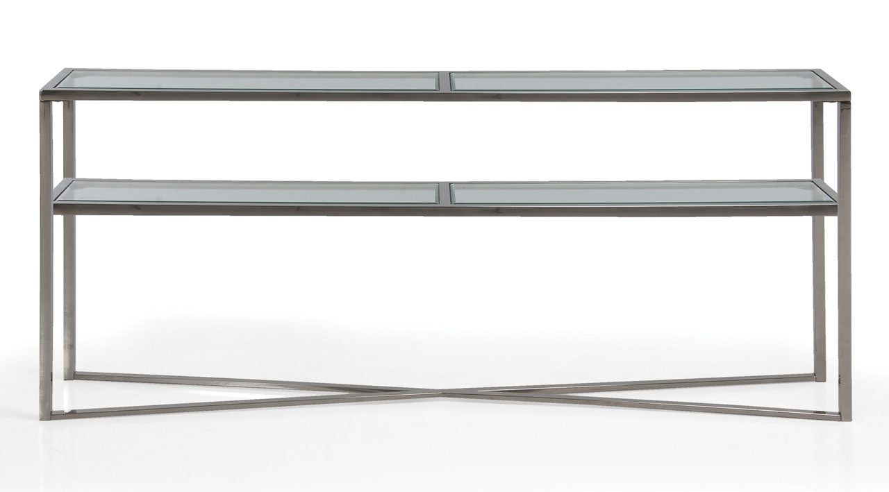Crossover Console Table