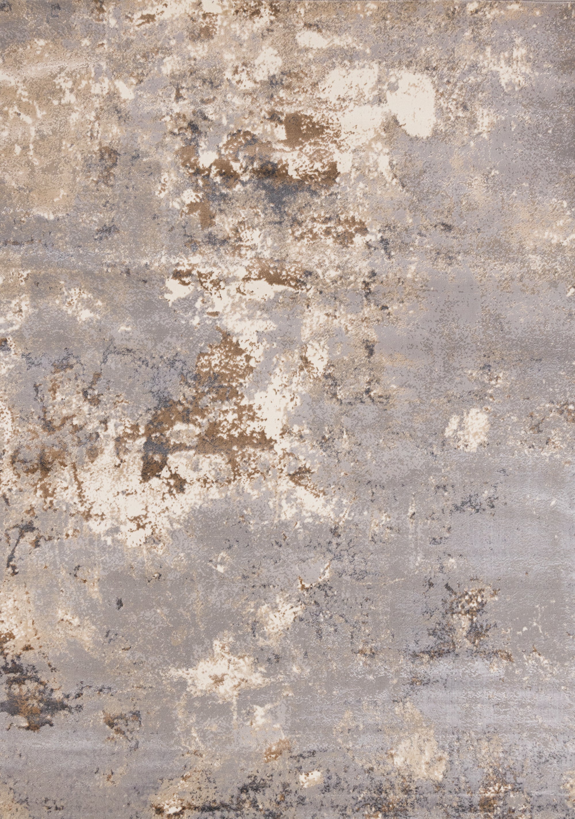 Emory Taupe White Brown Granite Rug