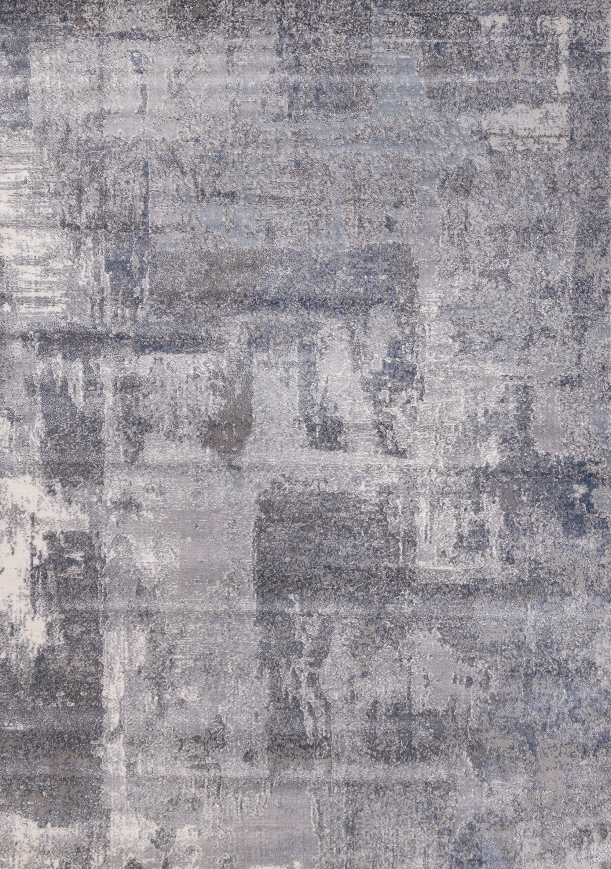 Emory Grey White Distressed Rug