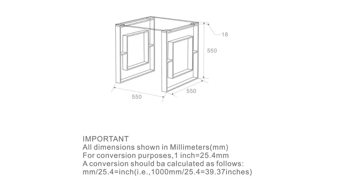 EROS END TABLE