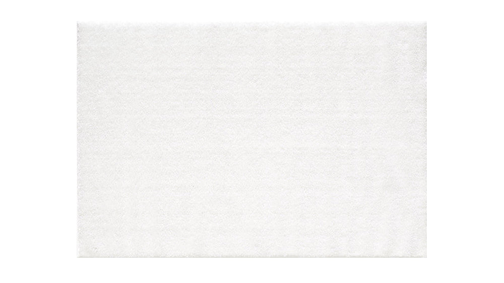 GLAM SHAGGY 01800A WHITE