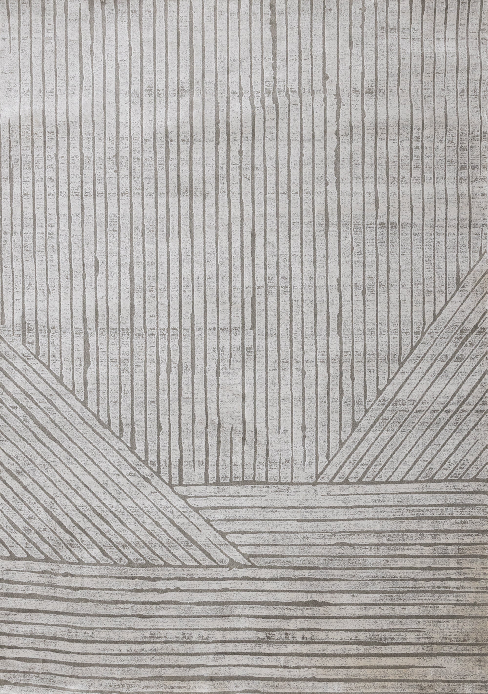 Hayden Grey Modern Lines Rug