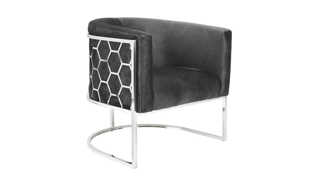 Honeycomb Accent Chair