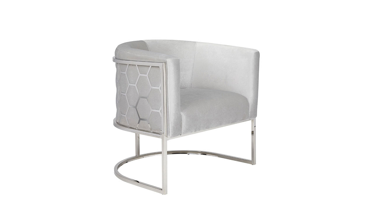 Honeycomb Accent Chair