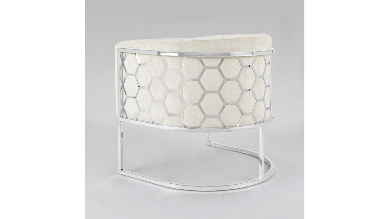 Honeycomb Accent Chair