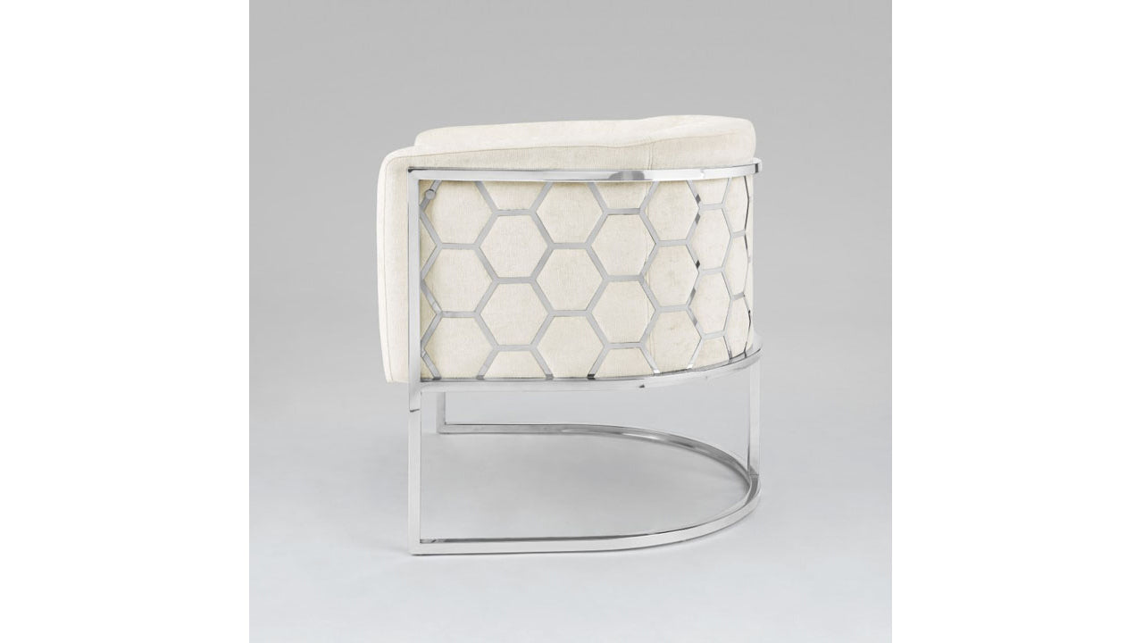 Honeycomb Accent Chair