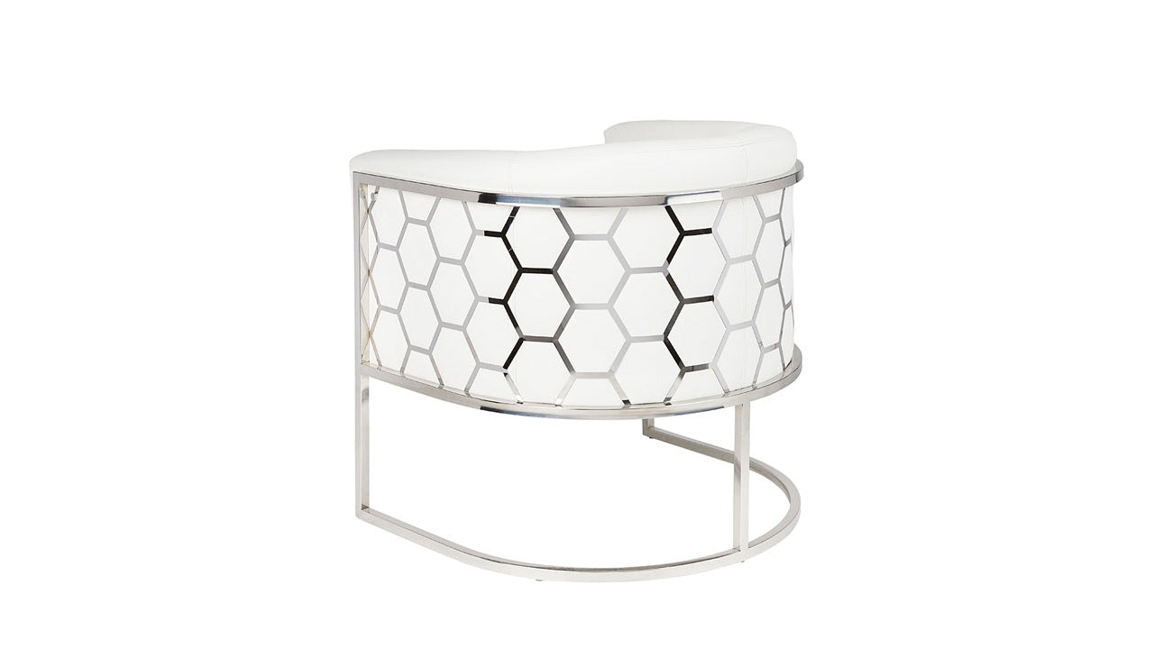 Honeycomb Accent Chair