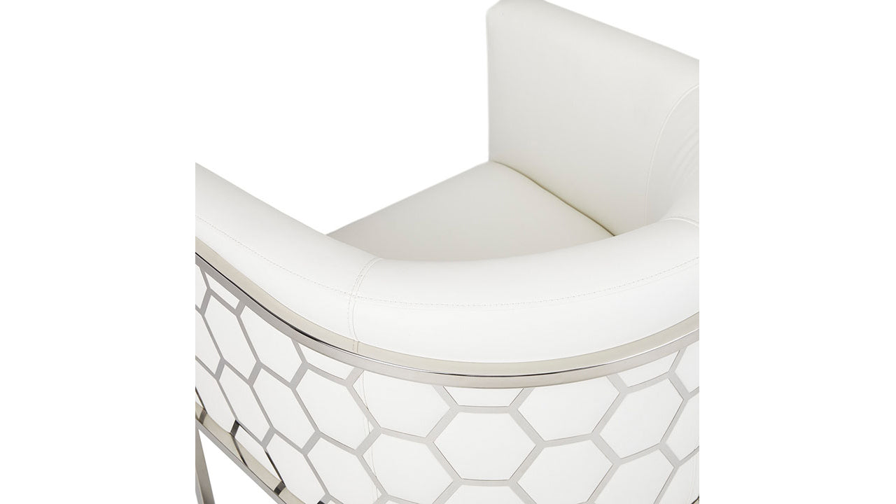 Honeycomb Accent Chair