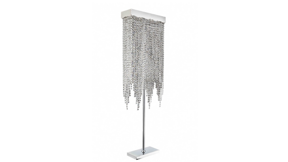 Crystal String Floor Lamp
