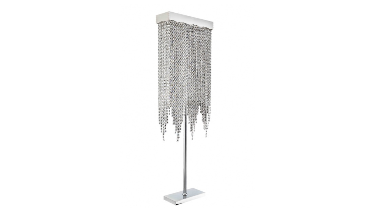 Crystal String Floor Lamp