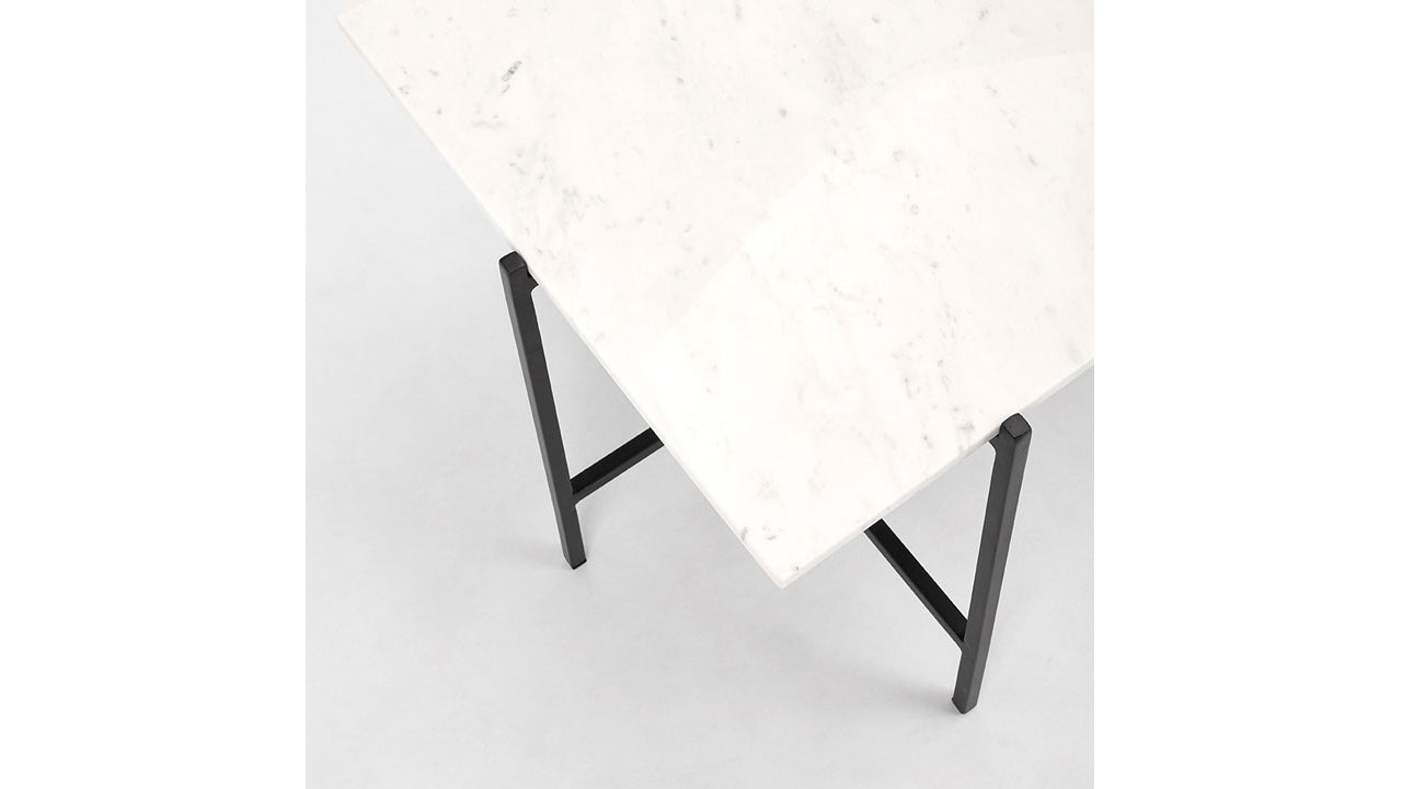 Ida White Marble Top Coffee Table