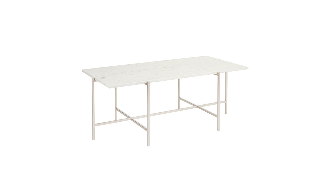 Ida White Marble Top Coffee Table