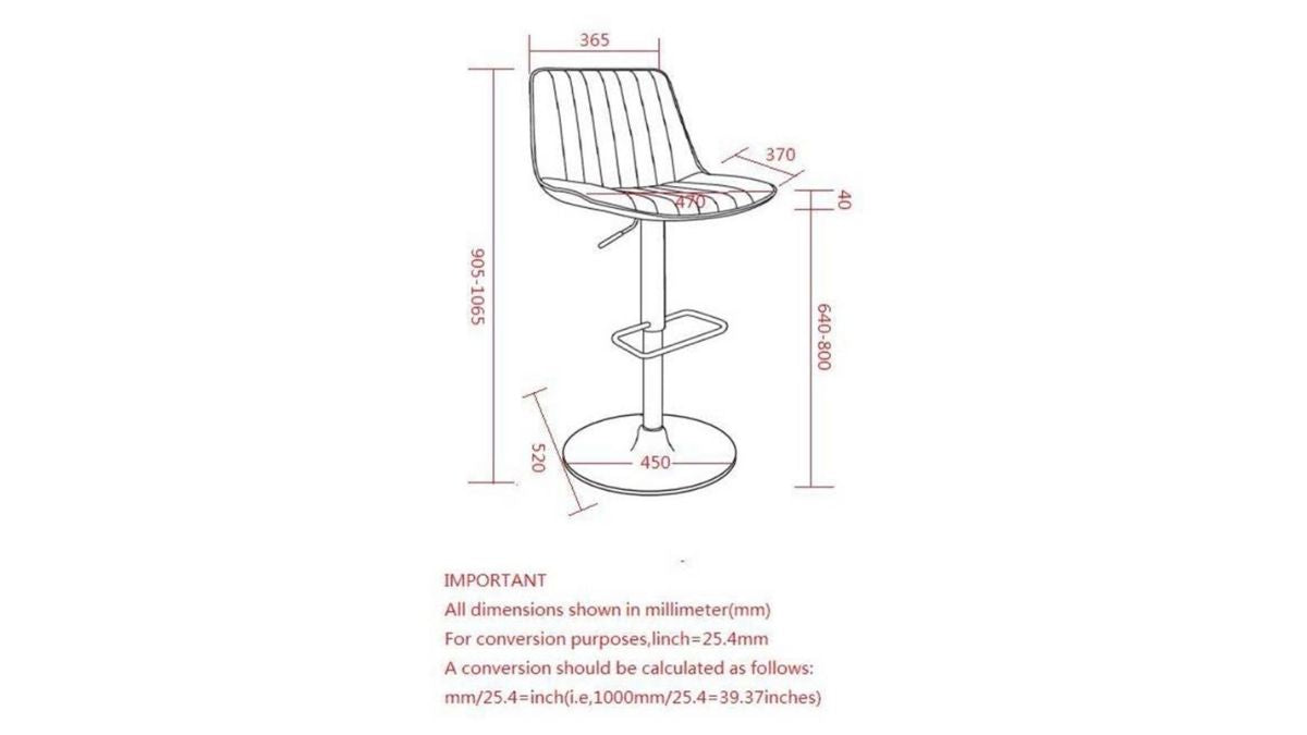 KOSI COUNTER STOOL (SET OF 2)