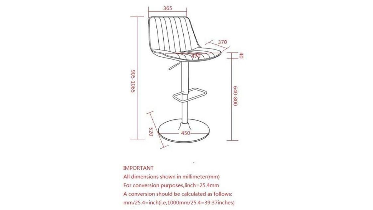 KOSI COUNTER STOOL (SET OF 2)