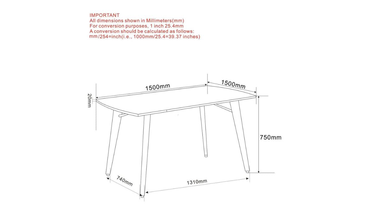 LEON DINING TABLE