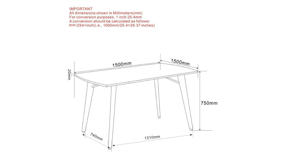 LEON DINING TABLE