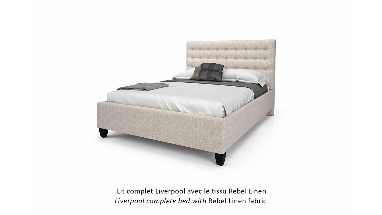 Liverpool Upholstered Bed Frame