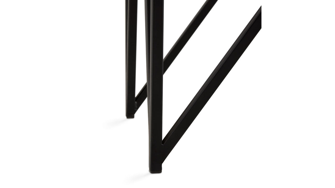 Luxor Black Console Table