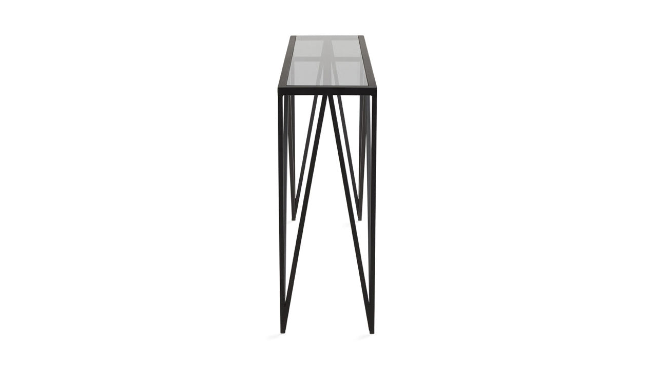 Luxor Black Console Table