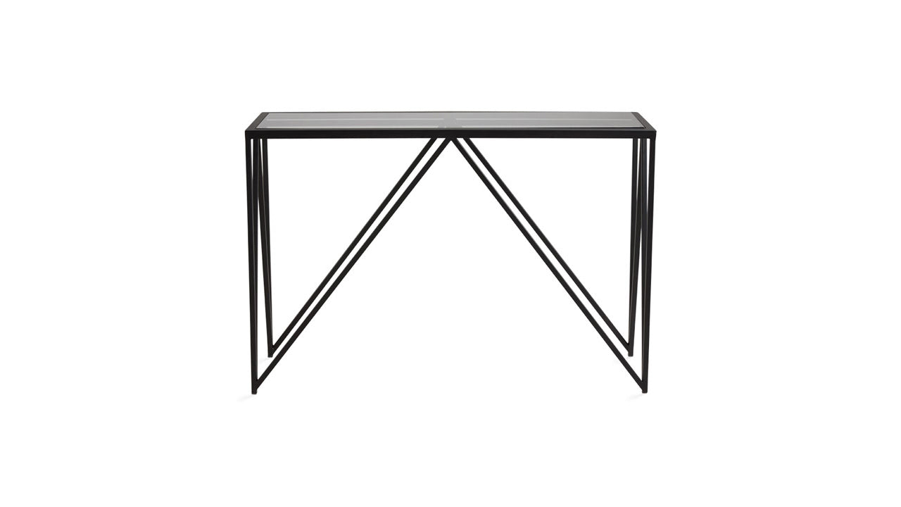 Luxor Black Console Table