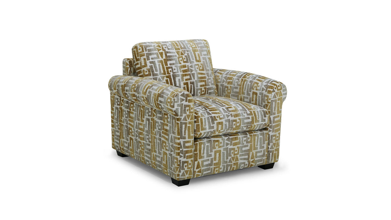 Madison Roll Arm Accent Chairs