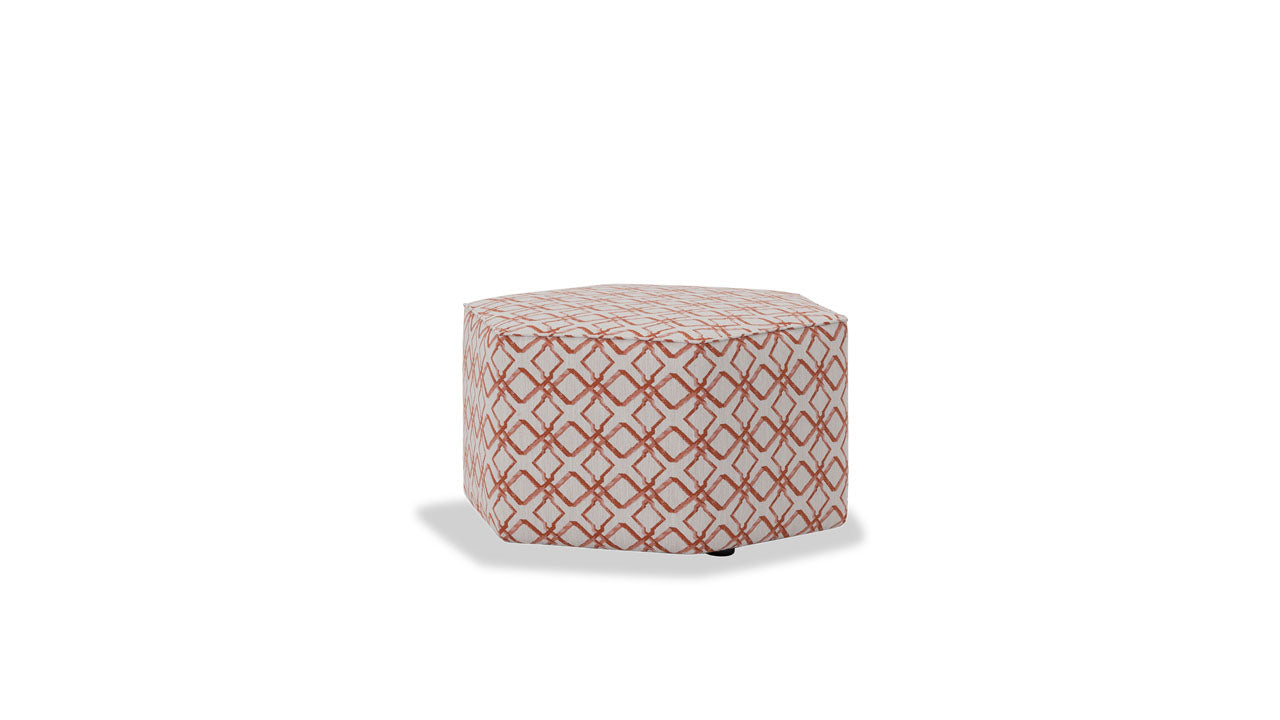 Mingle Hexagon Medium Ottoman