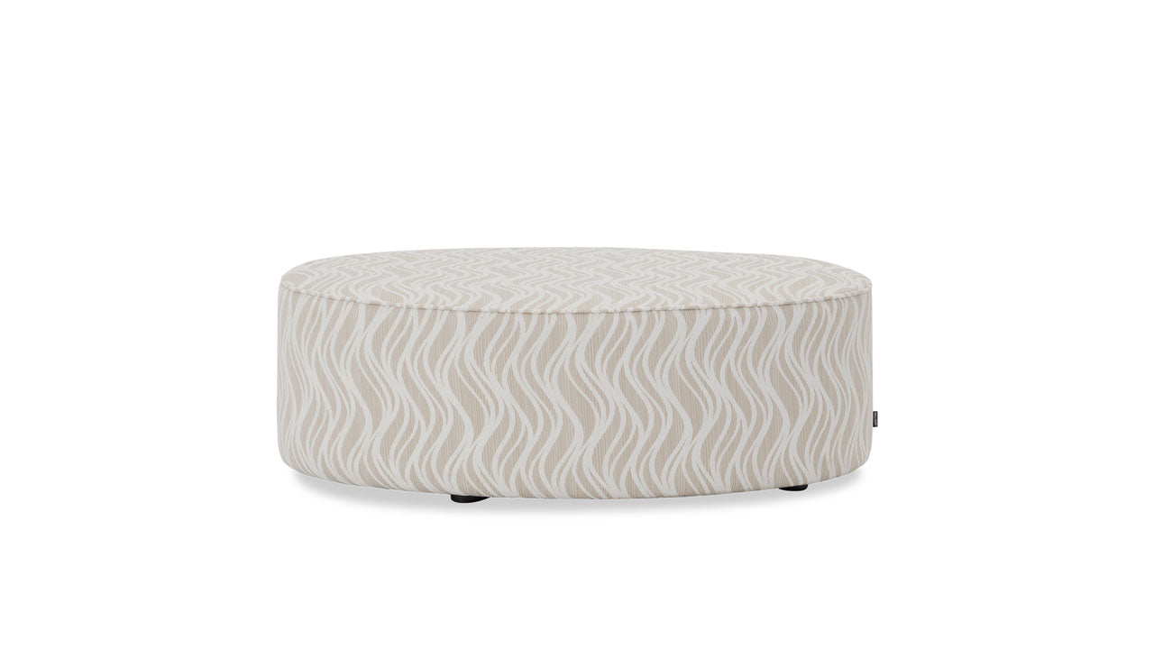 Mingle Oval Ottoman