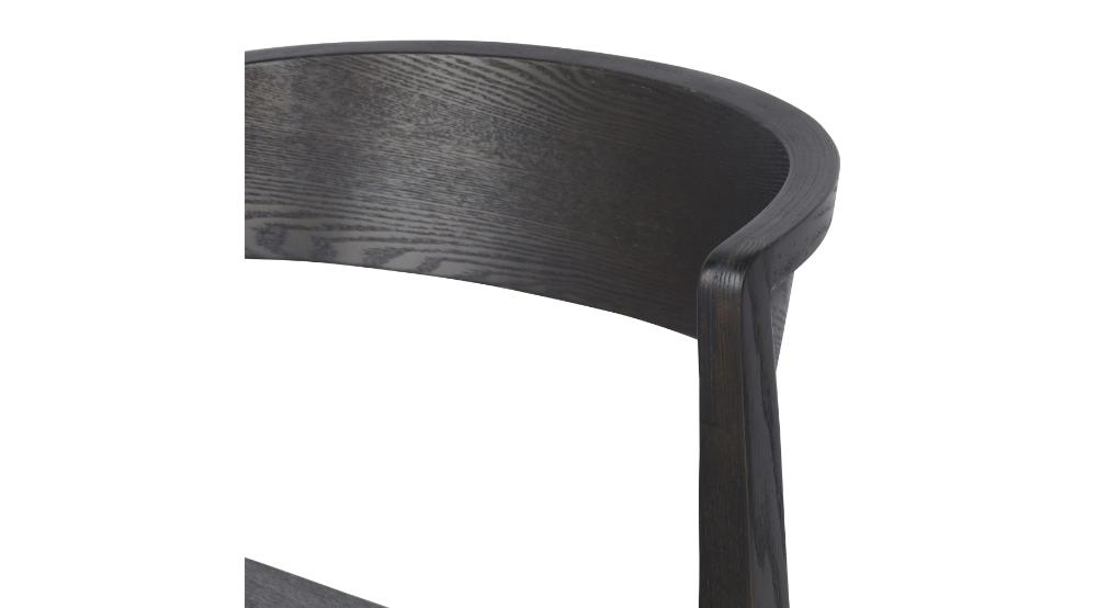 Bazul and Nicco 7pc Dining Set - Mocha Table and Mocha Chairs