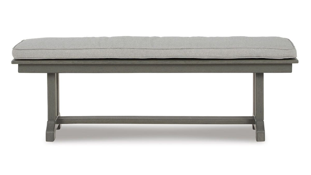 VISOLA OUTDOOR DINING BENCH WITH CUSHION