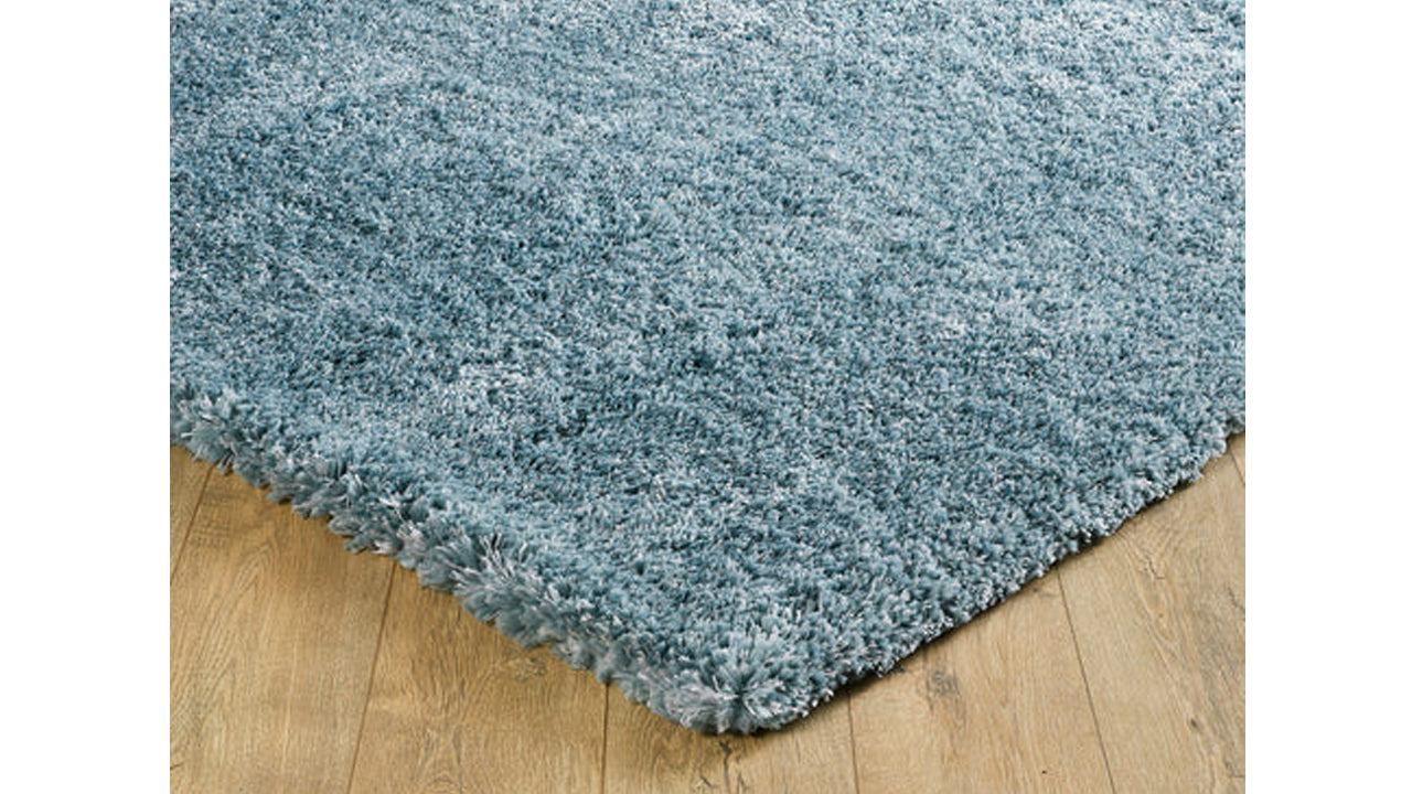 PLAIN SHAGGY 01800A LIGHT TURQUOISE