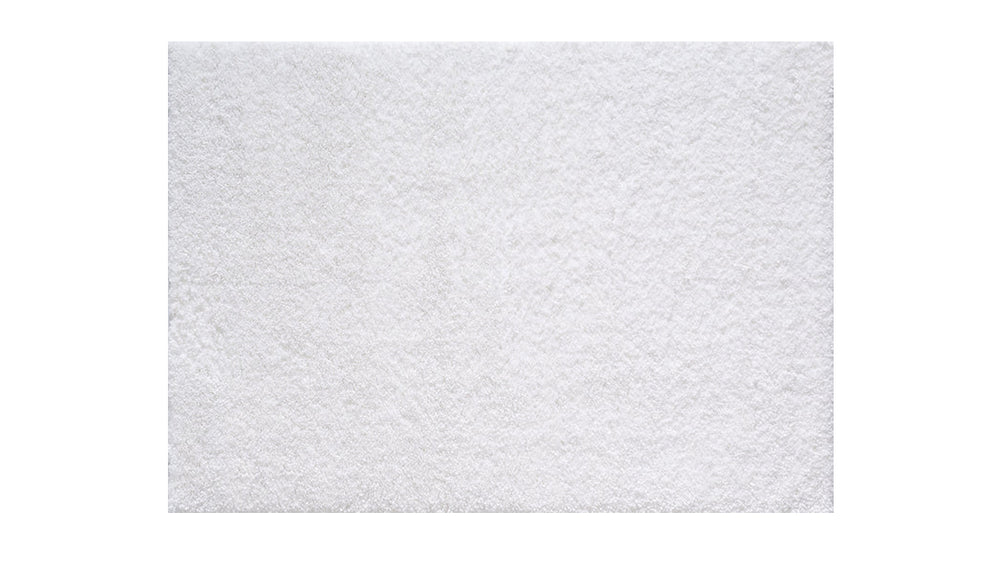 PLAIN SHAGGY 01800A WHITE