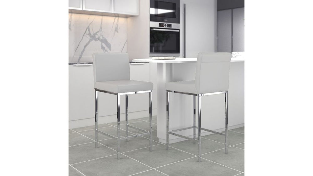 WORLDWIDE HOME FURNISHINGS PORTO COUNTER STOOL (SET OF 2)