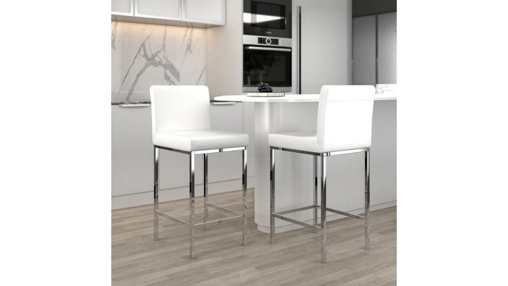 WORLDWIDE HOME FURNISHINGS PORTO COUNTER STOOL (SET OF 2)