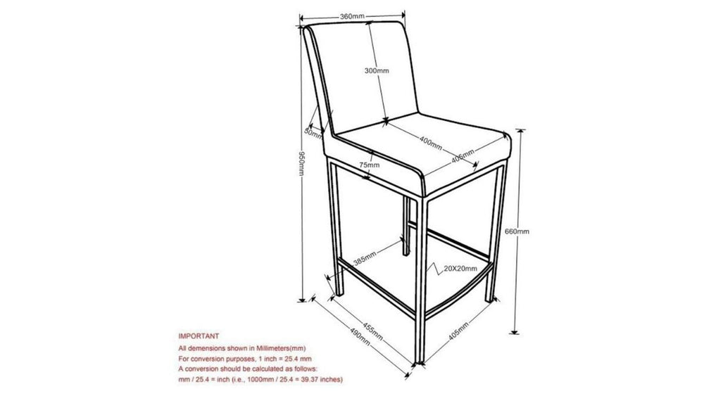 WORLDWIDE HOME FURNISHINGS PORTO COUNTER STOOL (SET OF 2)